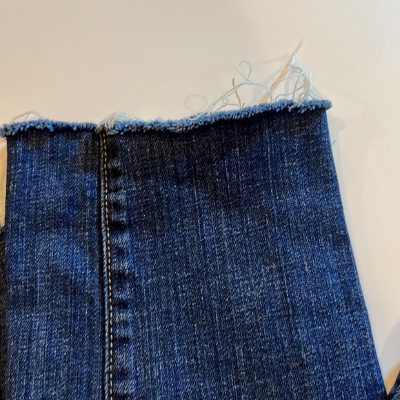 CAbi women’s jeans size 0 style 917 medium wash Boyfriend cut cropped ankle - Picture 6 of 12